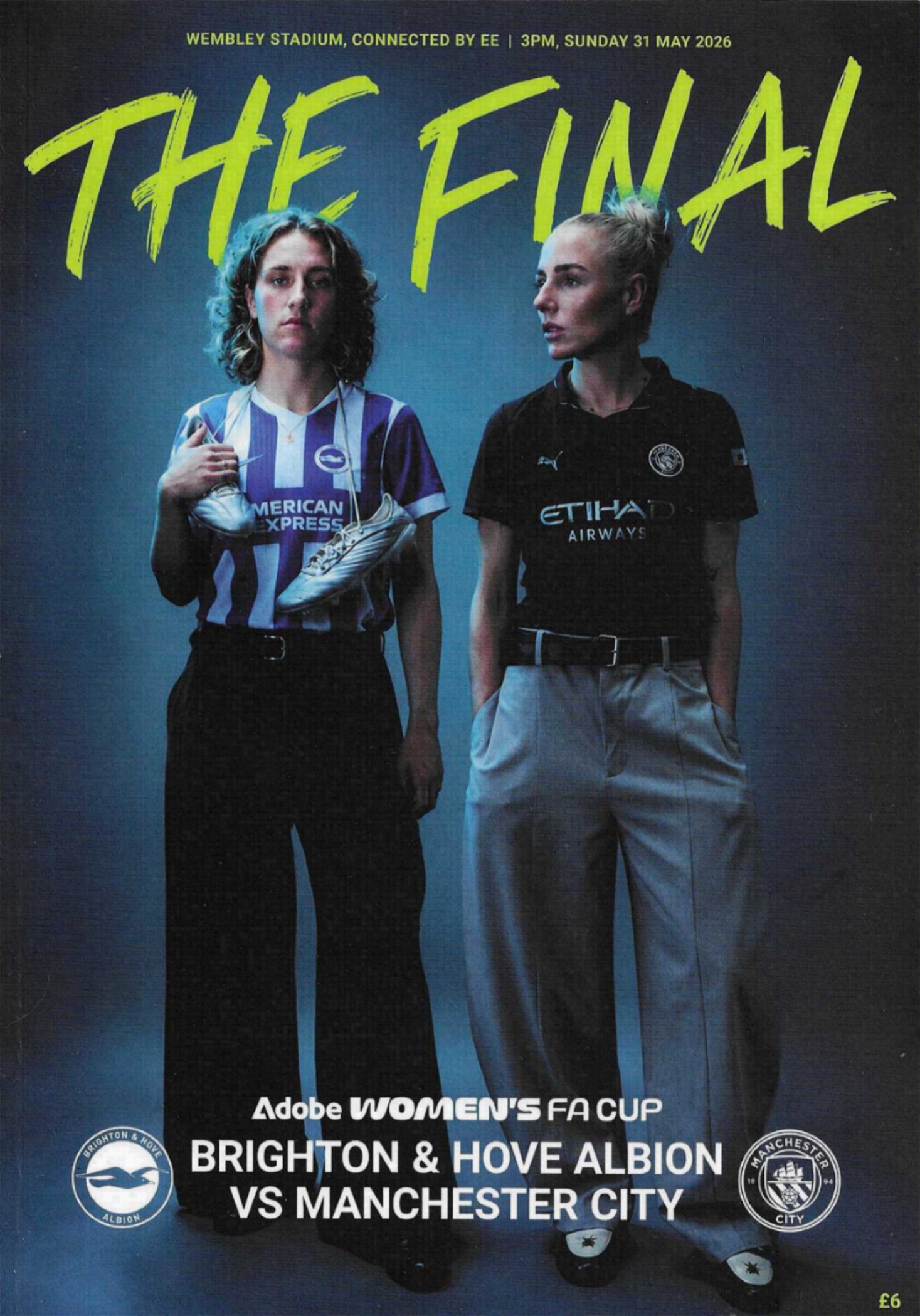 2026 WOMENS FA CUP FINAL - BRIGHTON v MAN CITY